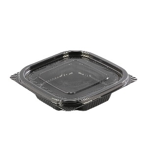 일회용 반찬용기 샐러드포장 DS-101 블랙 대 박스400개세트