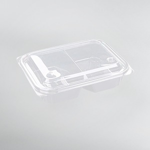 일회용 샐러드포장 반찬용기 IP-212-2 투명 600개세트